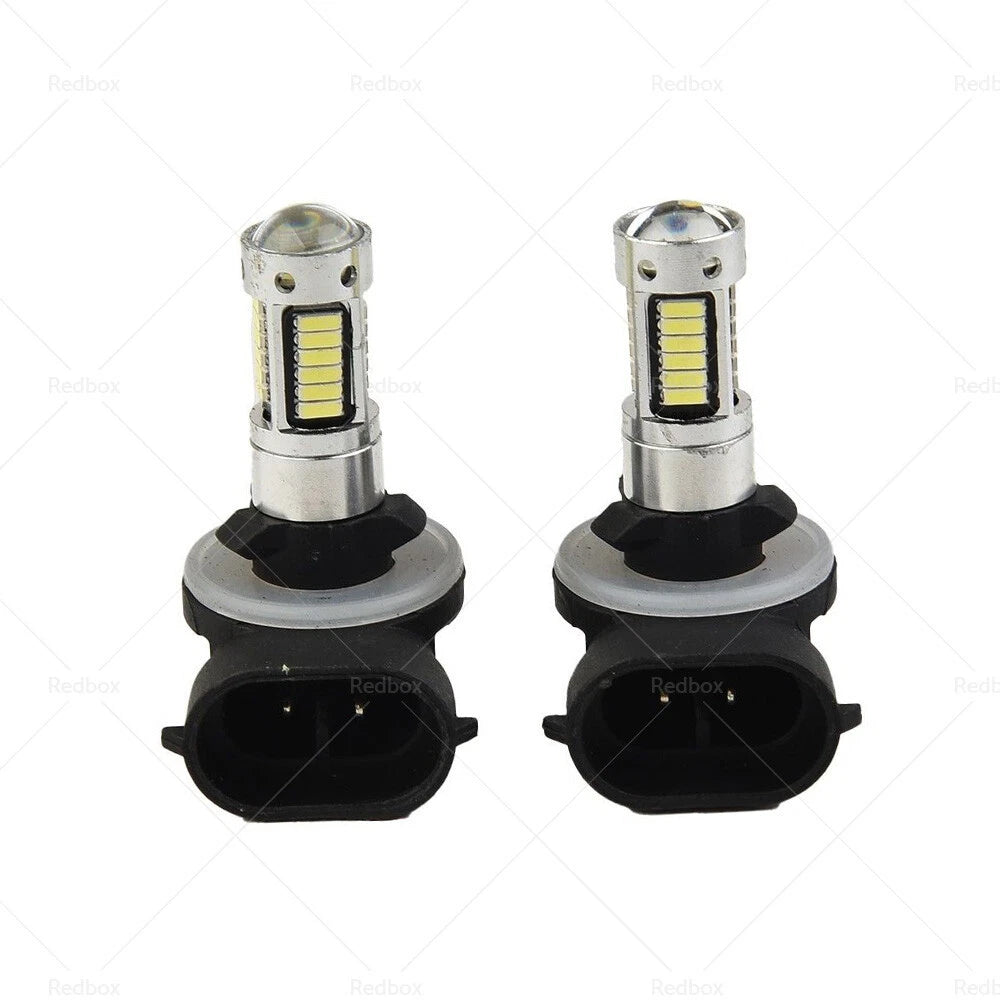 881 H27 30W 6000K White LED Fog Light Bulbs for Car SUV