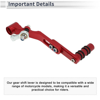 Shifter Lever for Honda CBR650R 2019-2022 - Red Motorcycle Gear