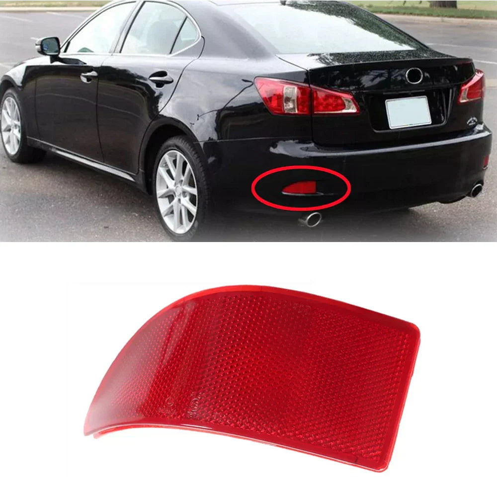 Rear Left Bumper Reflector Light Lens for Lexus IS250 IS350 (2006-2013)
