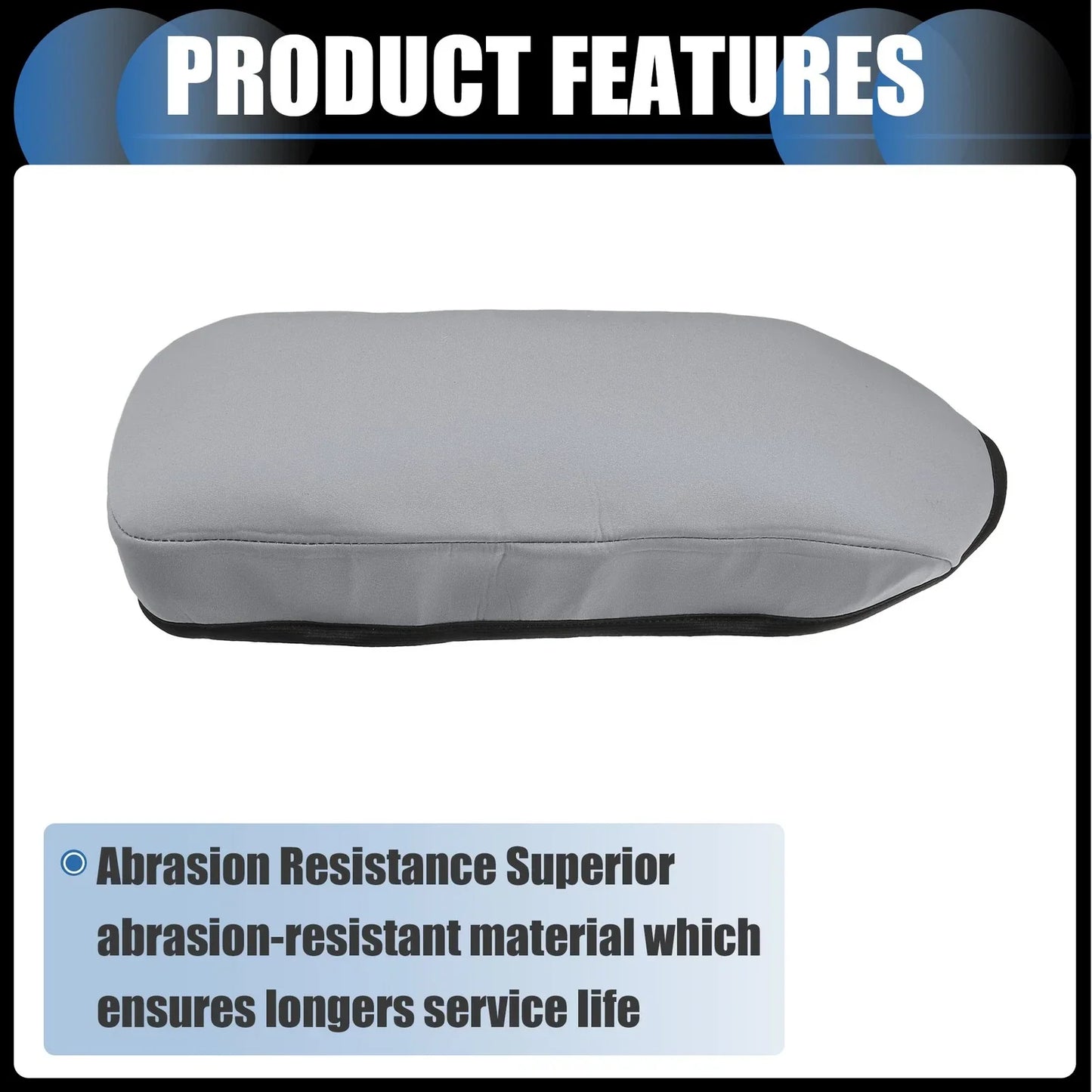 Armrest Protector Cover Pad for Lexus ES350 (2008-2012) - Gray 1 x Piece