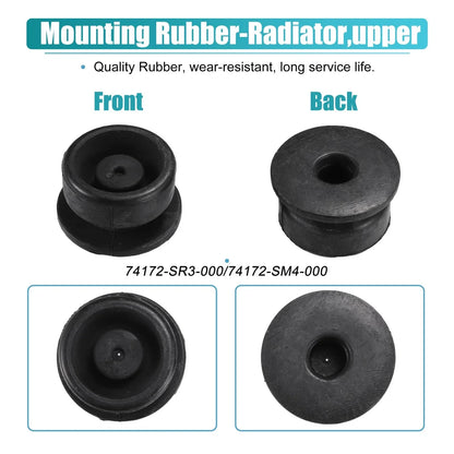 2 x Lower Radiator Mount Insulators for Honda Accord (1996-1998)