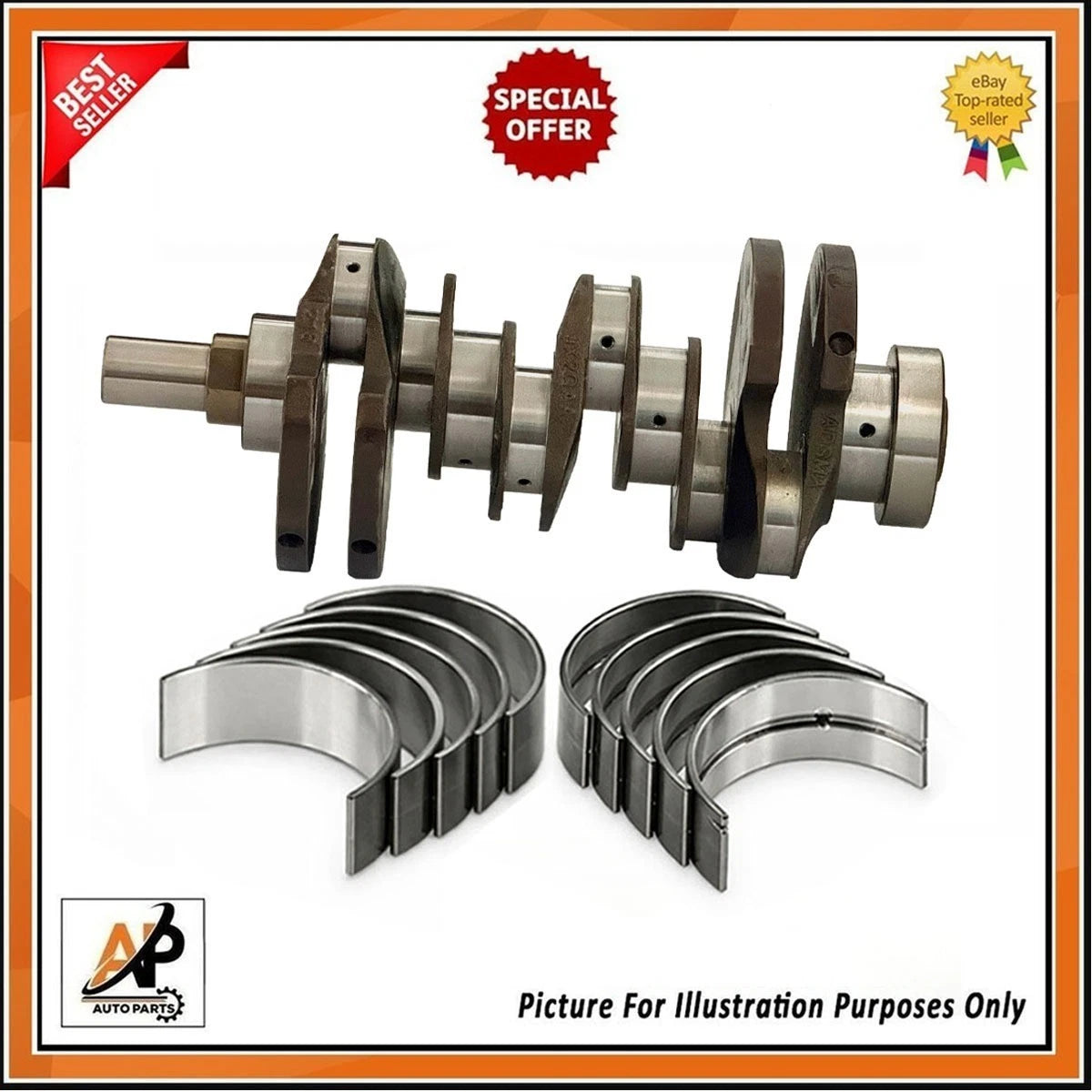 Crankshaft Main and Big End Bearing Replacement for Land Rover Jaguar 3.0 TDV6 (2006–2018)