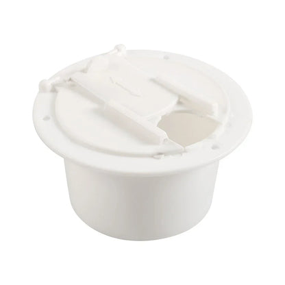Round Electric Power Cord Cable Hatch Cover for RV Camper Trailer