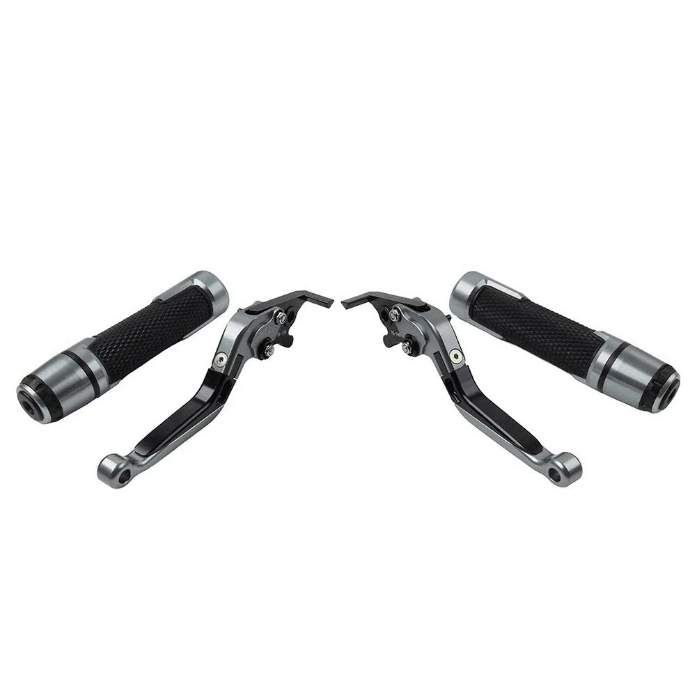 Extendable Brake Clutch Levers & Handlebar Grips for Suzuki GSXS125 (2017-2023)