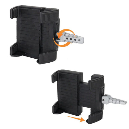 Black Phone Holder Mount for Honda Gold Wing GL1800 F6B (2018-2024)