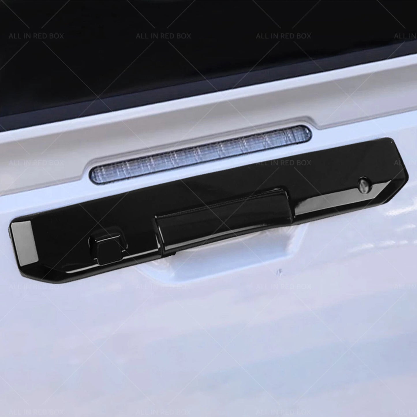 Glossy Black Rear Tailgate Handle Cover for Triton L200 (2023-2025)