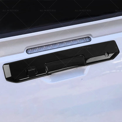 Glossy Black Rear Tailgate Handle Cover for Triton L200 (2023-2025)
