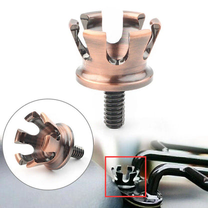 Rear Seat Bolt Tab Screw Mount Aluminum for Harley Imperial Crown (96-Current)