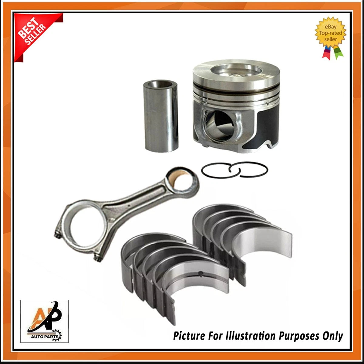 2.0 Diesel Crankshaft Rebuild Kit for Jaguar Land Rover 204DTD (2010–2020)