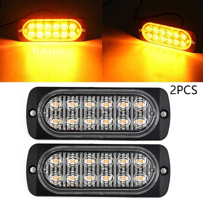 Amber 36W Auto Bar Beacon Bulb for Car Equipment Hazard