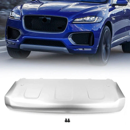 Bumper Protector Guard Skid Plate Chrome for Jaguar F-PACE (2016-2020)