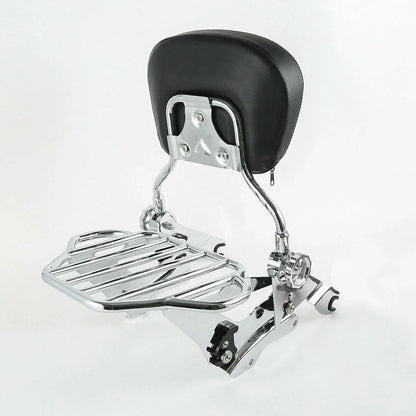 Sissy Bar Luggage Rack Backrest Docking Kit for Harley Street Glide (2014-2024)