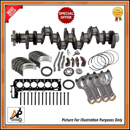Crankshaft Rebuild Parts for BMW 3 4 5 6 Series N57 3.0 Diesel (2007–2019)