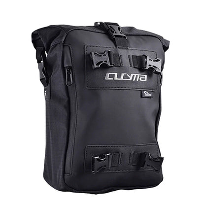10L Waterproof Rear Tail Seat Bag for Motorcycle - Black