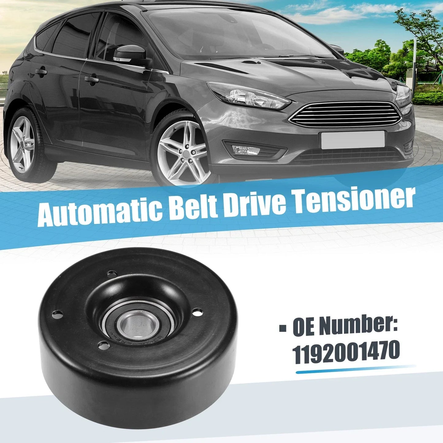 Belt Tensioner Pulley Assembly for Mercedes-Benz SLK 230 (1998-2004)