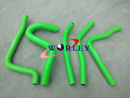 Silicone Radiator Hose for Kawasaki KX250 1990-1993 Black