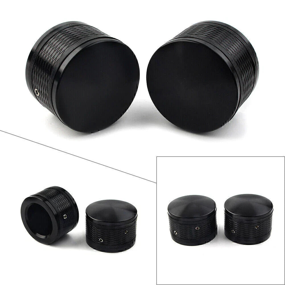 Front Axle Nut Cover Bolt Kit for Harley Touring FLTR Road King FLHT (2009-2023)