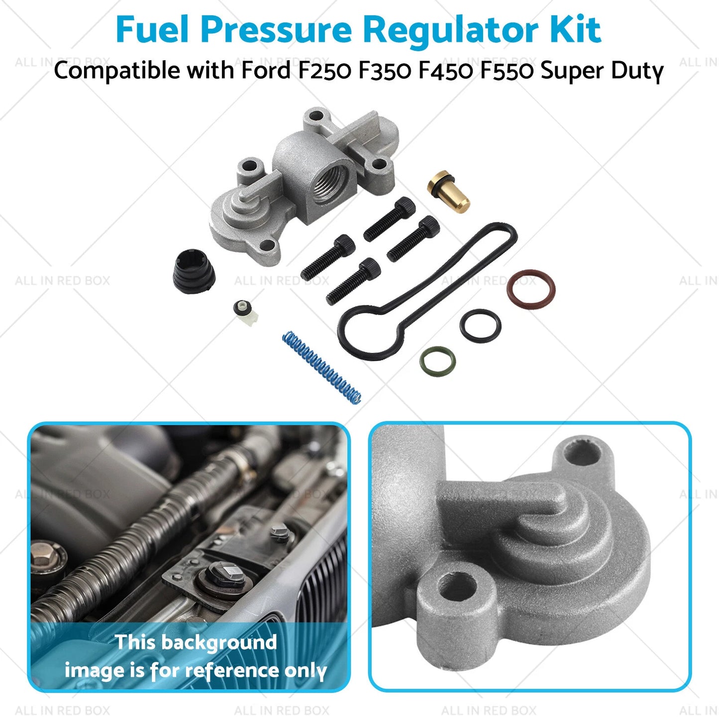 Fuel Pressure Regulator Kit for Ford F250 F350 F450 F550 6.0 (2003-2007)