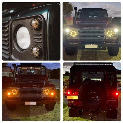 Smoke LED Indicator Light Kit for Land Rover Defender (1990-2016)