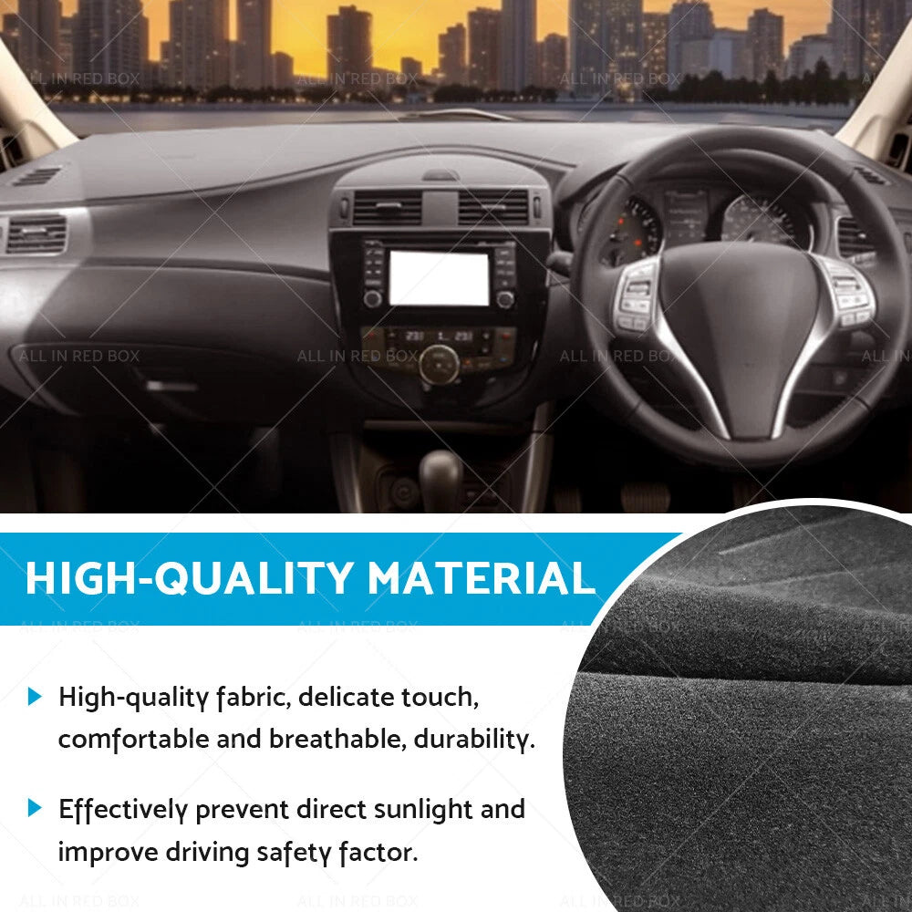 Non-Slip Dash Mat for Nissan Pulsar B17 C12 (2013-2016)