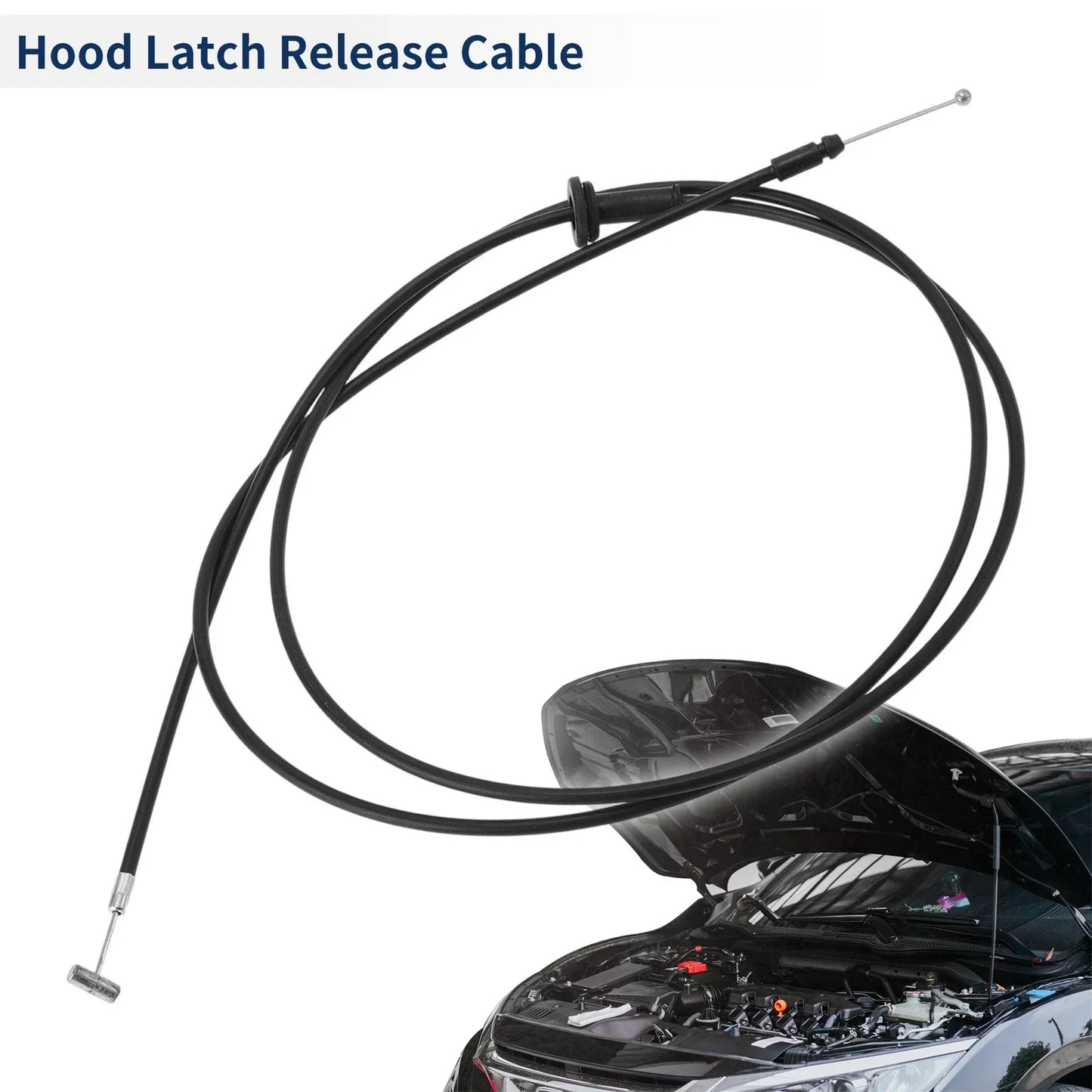 Hood Latch Release Cable for Hyundai Elantra (2000-2006)
