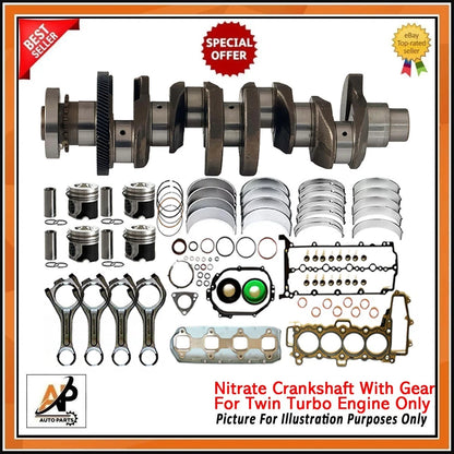 Crankshaft and Engine Rebuild Kit Replacement for Land Rover Discovery (2005–2016)