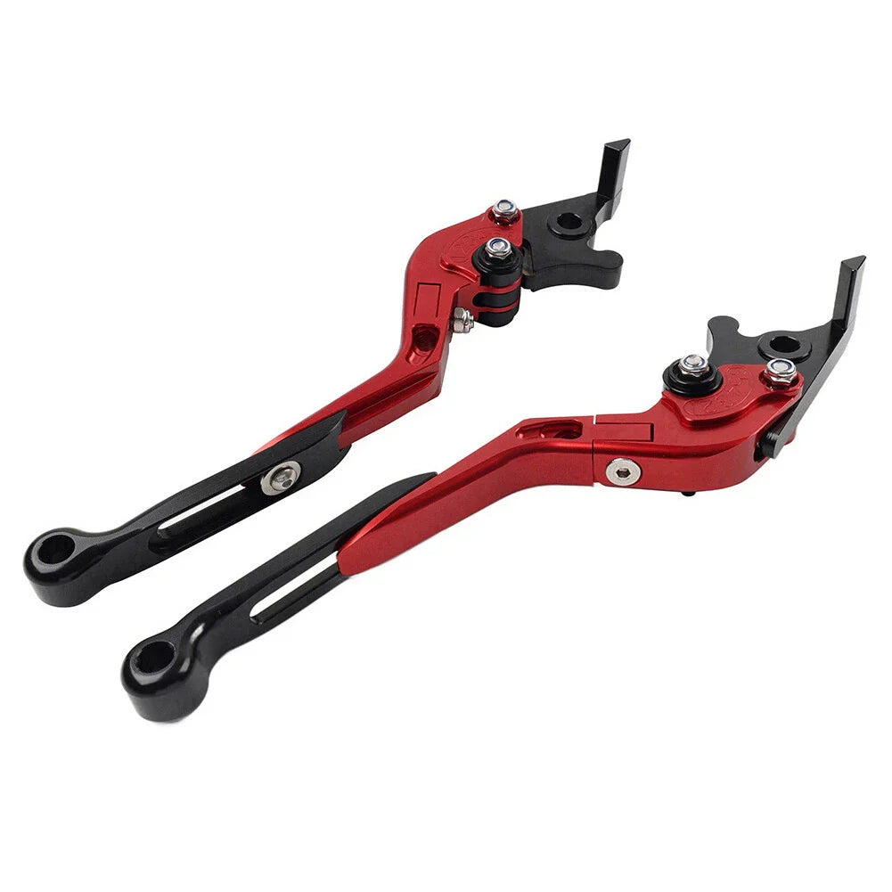CNC Red Extendable Brake Clutch Levers for Suzuki GSXS125 GSXR150 (2017-2019)