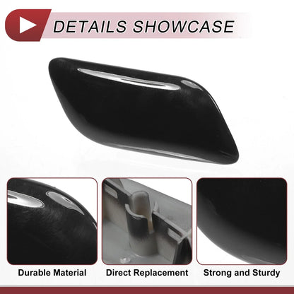Front Right Washer Nozzle Cover for Lexus LX570 (2008-2011) - Black 1 x Cap