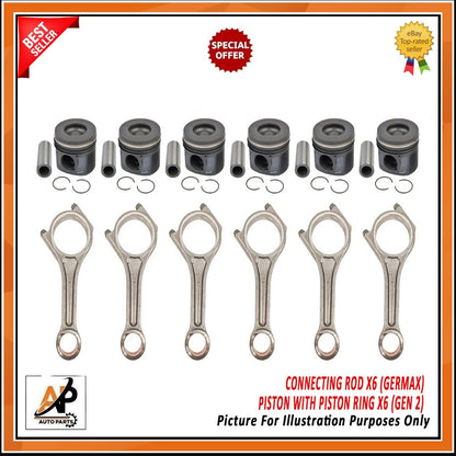 Forged Crankshaft Rebuild Kit for Land Rover Velar 3.0L 306DT (2018–2020)