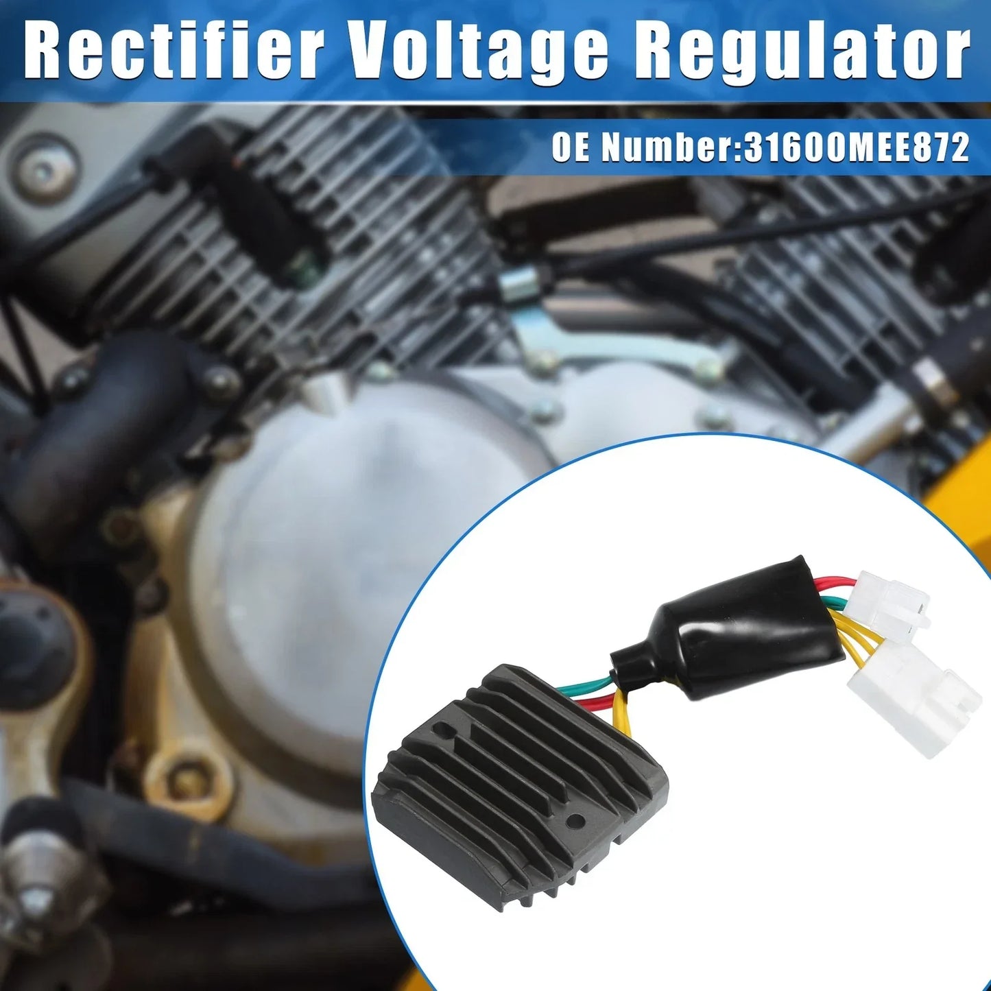Rectifier Voltage Regulator for Honda CBR600RR 2003-2006 - Durable Component