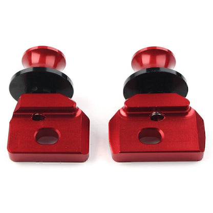 Red Moto Chain Adjustment Bracket Screws for Honda CB650R (2019-2023)