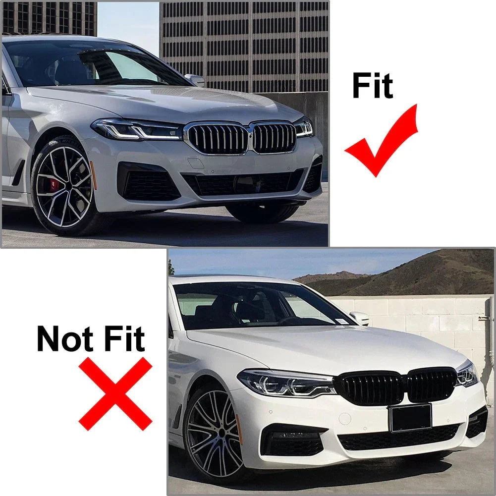 Front Bumper Lip Wrap Corner Protector for BMW 5 Series G30 G31 (2017-2023)