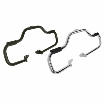 1 1/4" Black Mustache Engine Guard Crash Bar for Harley Dyna (2006-2023)