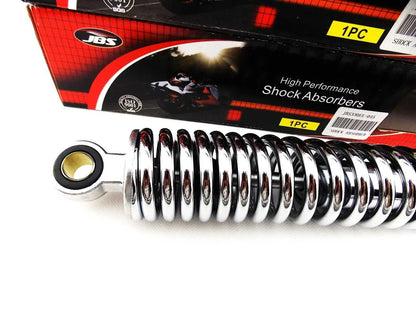330mm Chrome Rear Shock Absorbers for BSA B25R Goldstar