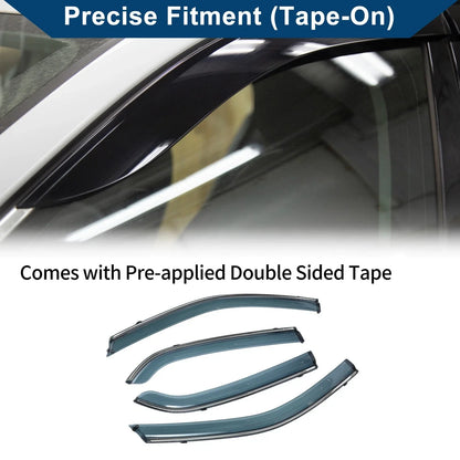 Car Window Deflectors for Honda Accord Sedan 2003-2007 Side Vent Visors