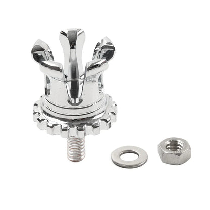 Crown Rear Mudguard Seat Bolt Screw Chrome for Harley Touring Dyna Softail (96-23)