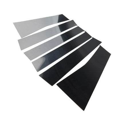 6 x Pillar Post Door Window Cover Trim for Mitsubishi Pajero Sport (2016-2023)