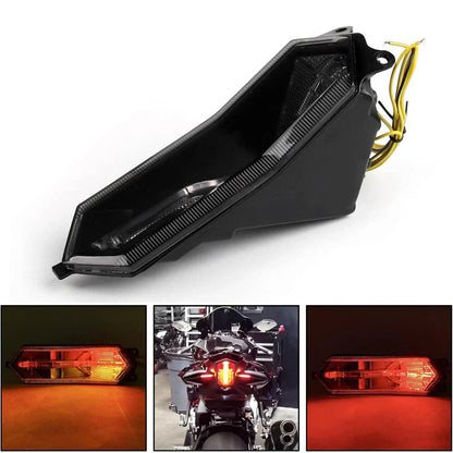 Rear Tail Light with Integrated Turn Signals for Yamaha YZF-R6, R1, R1M, R1S (2006-2023)