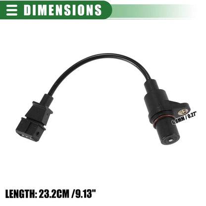 Crankshaft Position Sensor for Hyundai Accent 1.6L DOHC L4 (2000-2005)