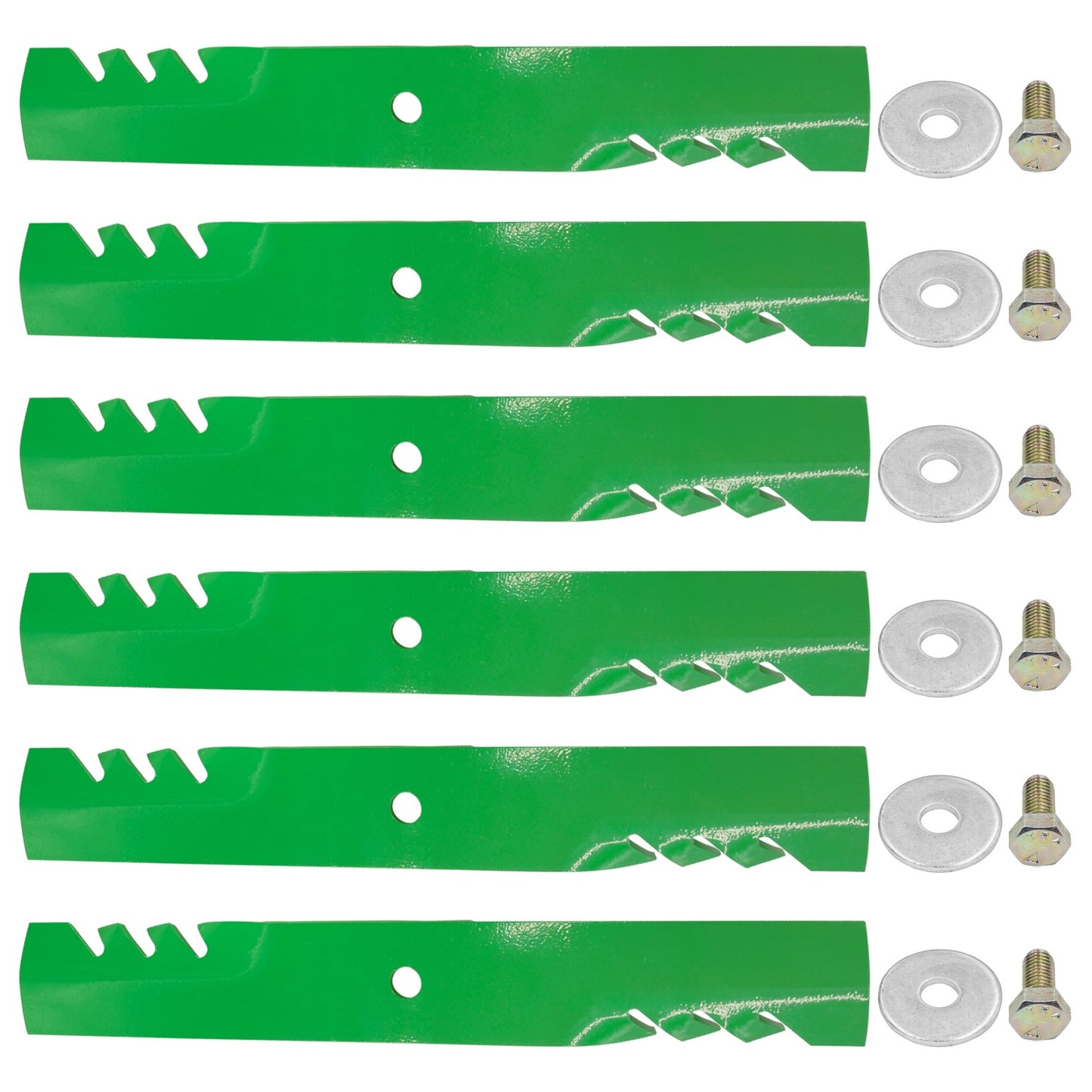 52 Inch Deck Blade with Bolt Replacement for Hustler (2000–2010)