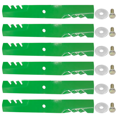 52 Inch Deck Blade with Bolt Replacement for Hustler (2000–2010)