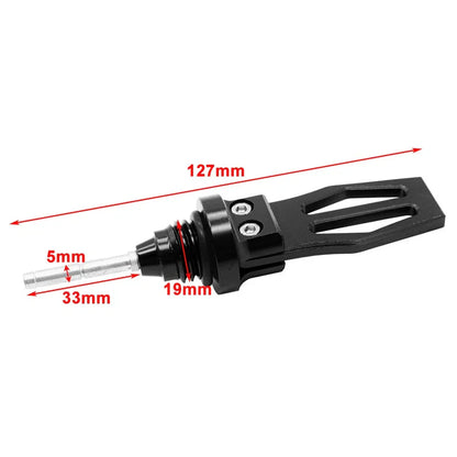 CNC Gold Motorcycle Engine Oil Dipstick Cap Plug Level Gauge