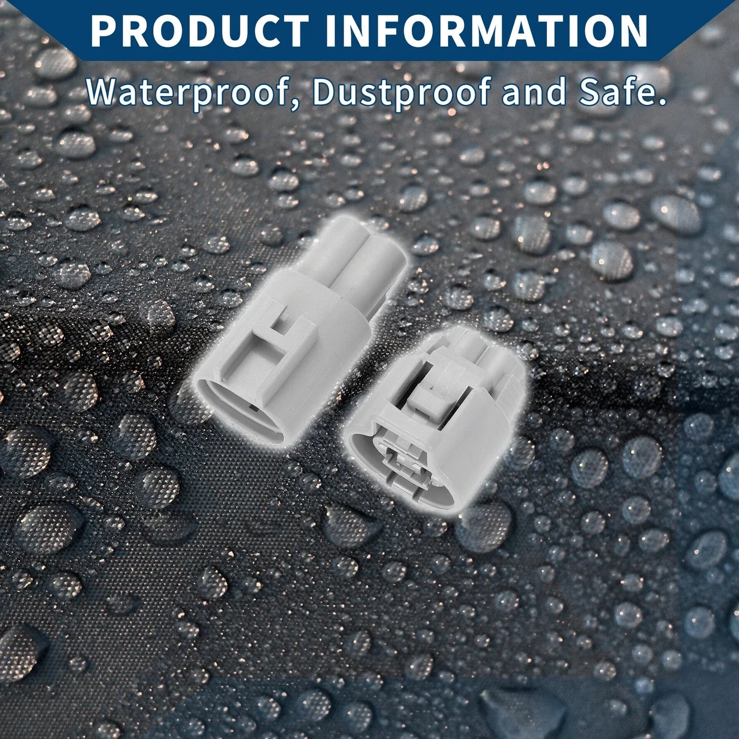 2 Pin Radiator Fan Connector Plug for Toyota RAV4 (2013-2018)