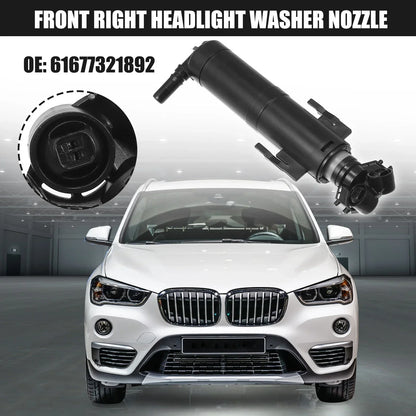 Front Right Auto Headlight Washer Nozzle for BMW X1 (2013-2015)