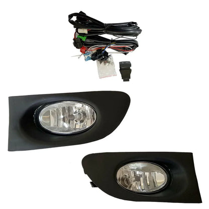 Fog Lights Driving Lamp Complete Set w Wire Fits Honda Jazz FIT GD i-Dsi 2003-07