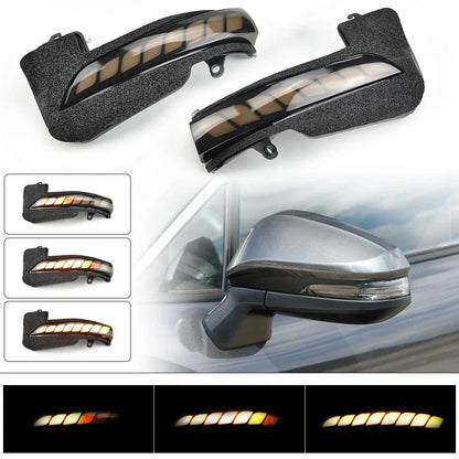 LED Wing Mirror Indicator Lights for Toyota Hilux Fortuner Innova (17-21)