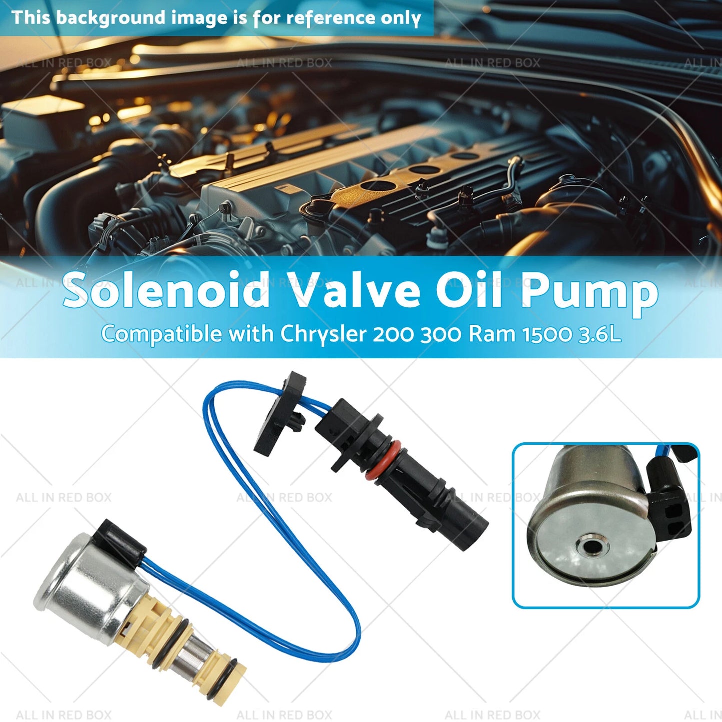 Solenoid Valve Oil Pump for Chrysler 200 300 Ram 1500 3.6L (2011-2019)