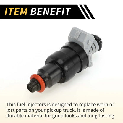 Fuel Injector for Dodge Ram 1500 1996-1999 1 x Hole Black Injector