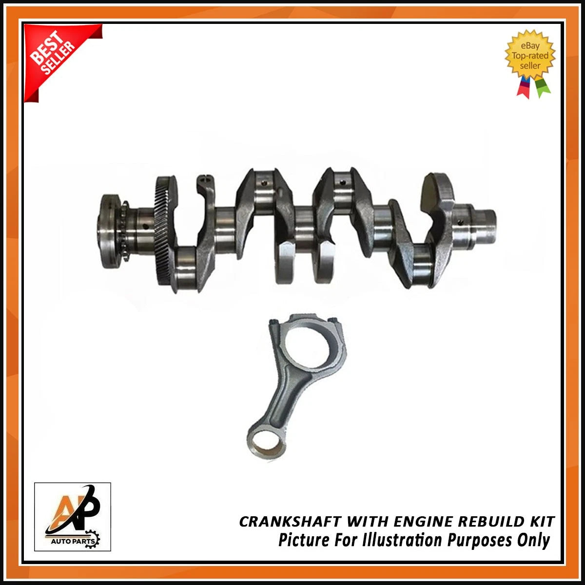 Crankshaft Engine Rebuild Kit Replacement for Jaguar XF F-Pace (2016–2024)