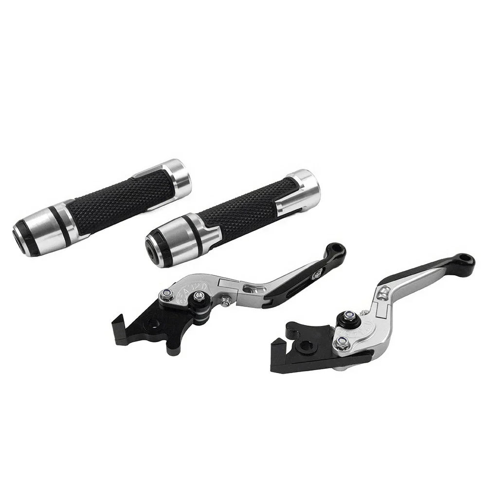 Folding Extendable Brake Clutch Lever Grip Set for Street Twin (2016-2023)